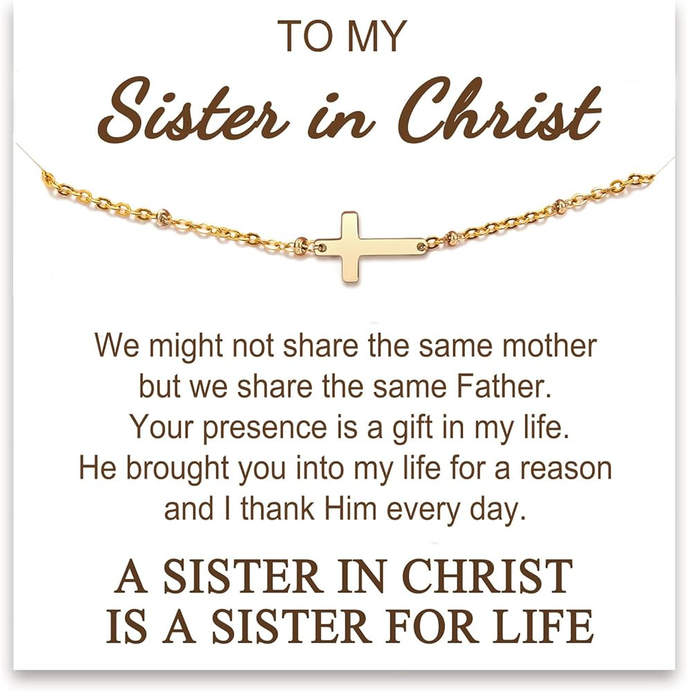 Tarsus Cross Bracelet for Women, Christian Gifts for Women, Religious Gifts Adjustable Dainty Cro... | Amazon (US)