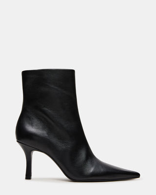 Steve Madden Women's Truce Ankle Booties - Black - Size 9.5 - Leather | Steve Madden (US)