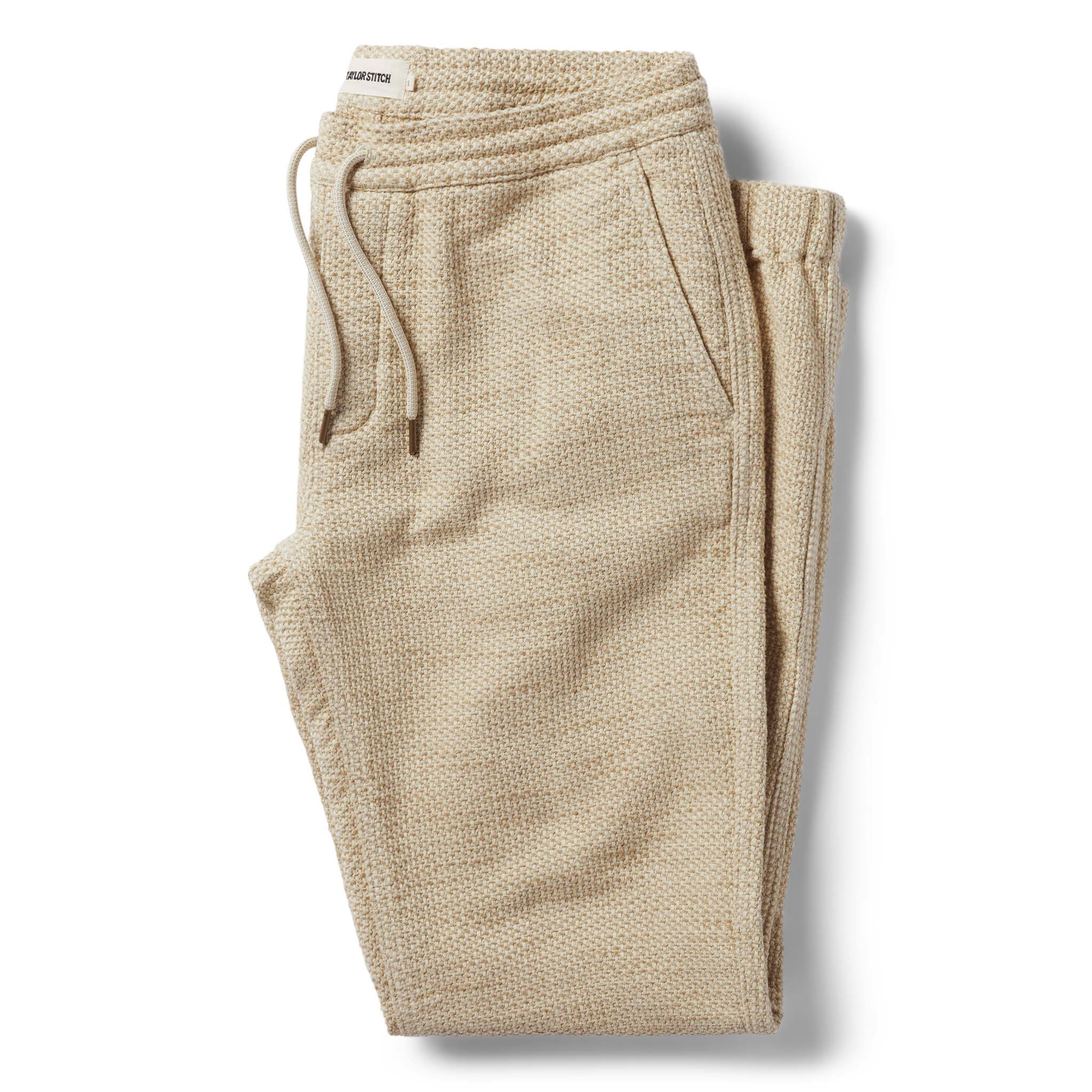 The Apres Pant in Natural Sashiko | Taylor Stitch