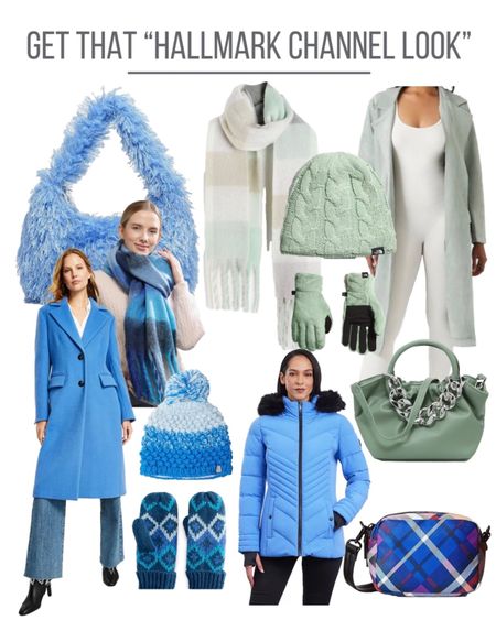 Who doesn’t like a good Hallmark Christmas movie? Even if you don’t, you know that there is always amazing winter fashion in every film.

We love the fashion so much that we put together an entire blog post about it and we’re sharing some of our favorite finds here in 5 different collages, all by color. There are many more options on our website!

This is our blue/sage palette. Make sure to check out the other 4!!

#LTKSeasonal #LTKHoliday #LTKstyletip