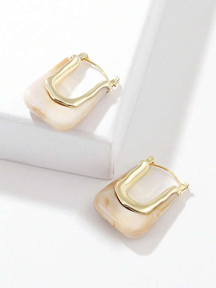 Geometric Design Earrings | SHEIN