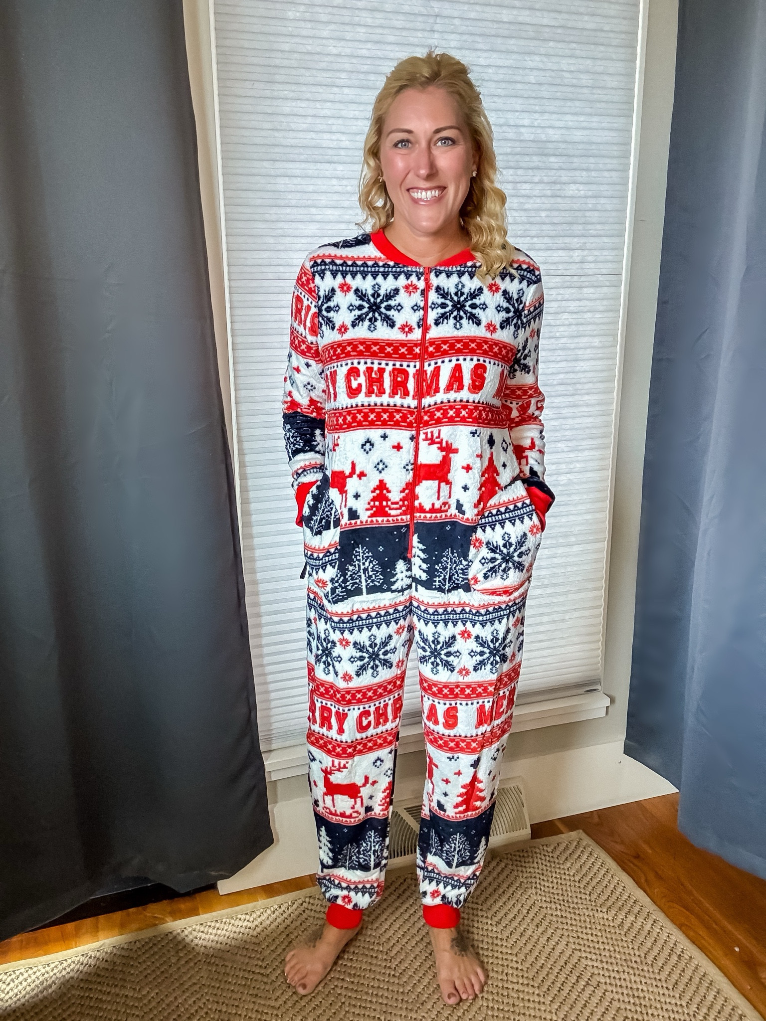 OKAAAY… Could these be any cuter?! I love a good adult onsie! 😆 These are soft and furry and comfy and ALLLL the things! And they come in matching sizes for the whole family. 😍

#LTKSeasonal #LTKHoliday