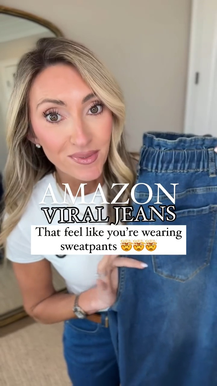 The comfiest viral jeans that seriously feel like sweatpants!!

#LTKSaleAlert #LTKFindsUnder50 #LTKHoliday