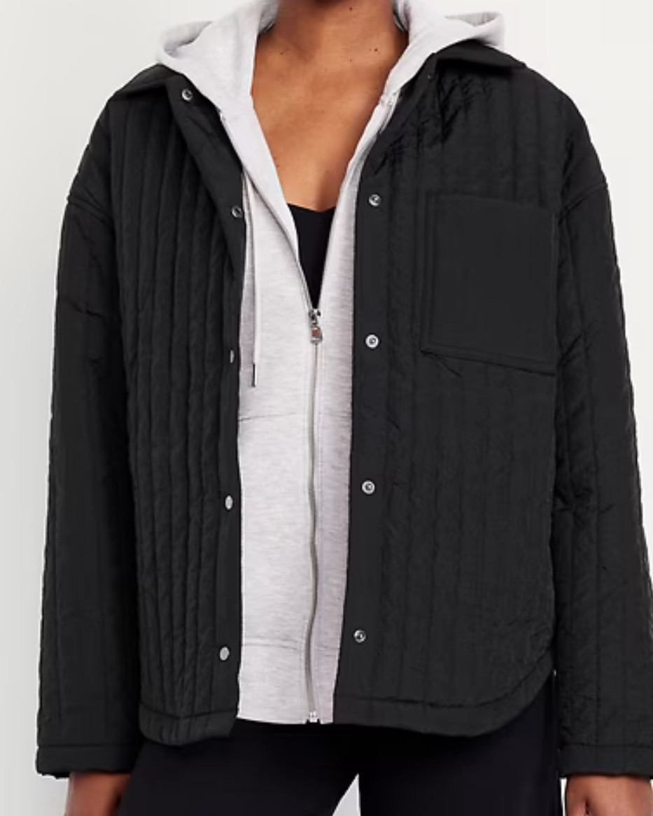 The lightweight jacket is perfect for layering and chilly fall or spring days! It’s currently on sale and comes in two colors 

#LTKSaleAlert #LTKActive #LTKFindsUnder50