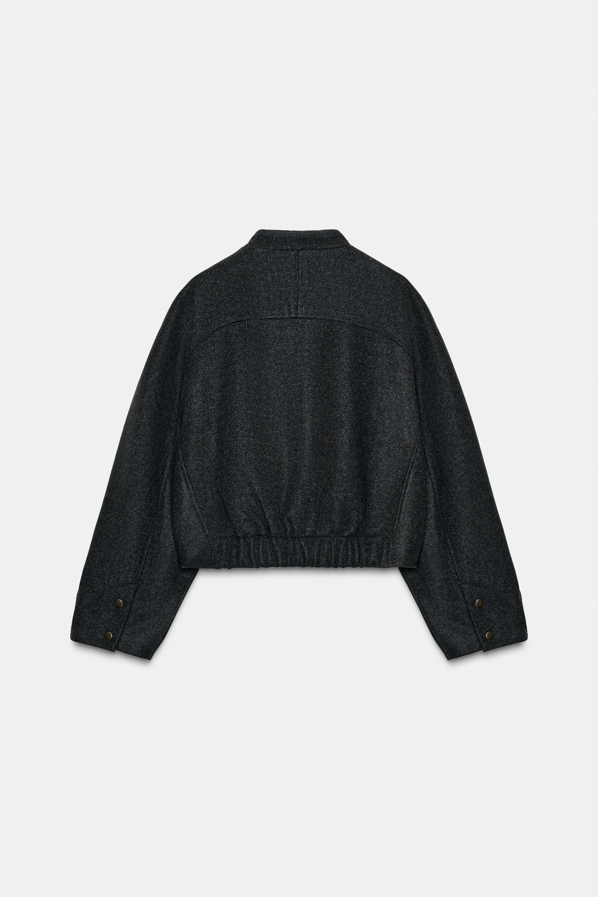 SOFT BOMBER WITH ELASTIC HEM | Zara US