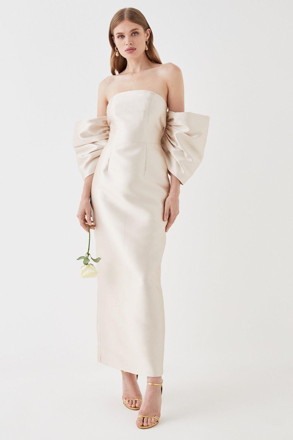 Dresses | Detachable Shrug Multiway Twill Bridesmaids Dress | Coast | Coast UK & IE