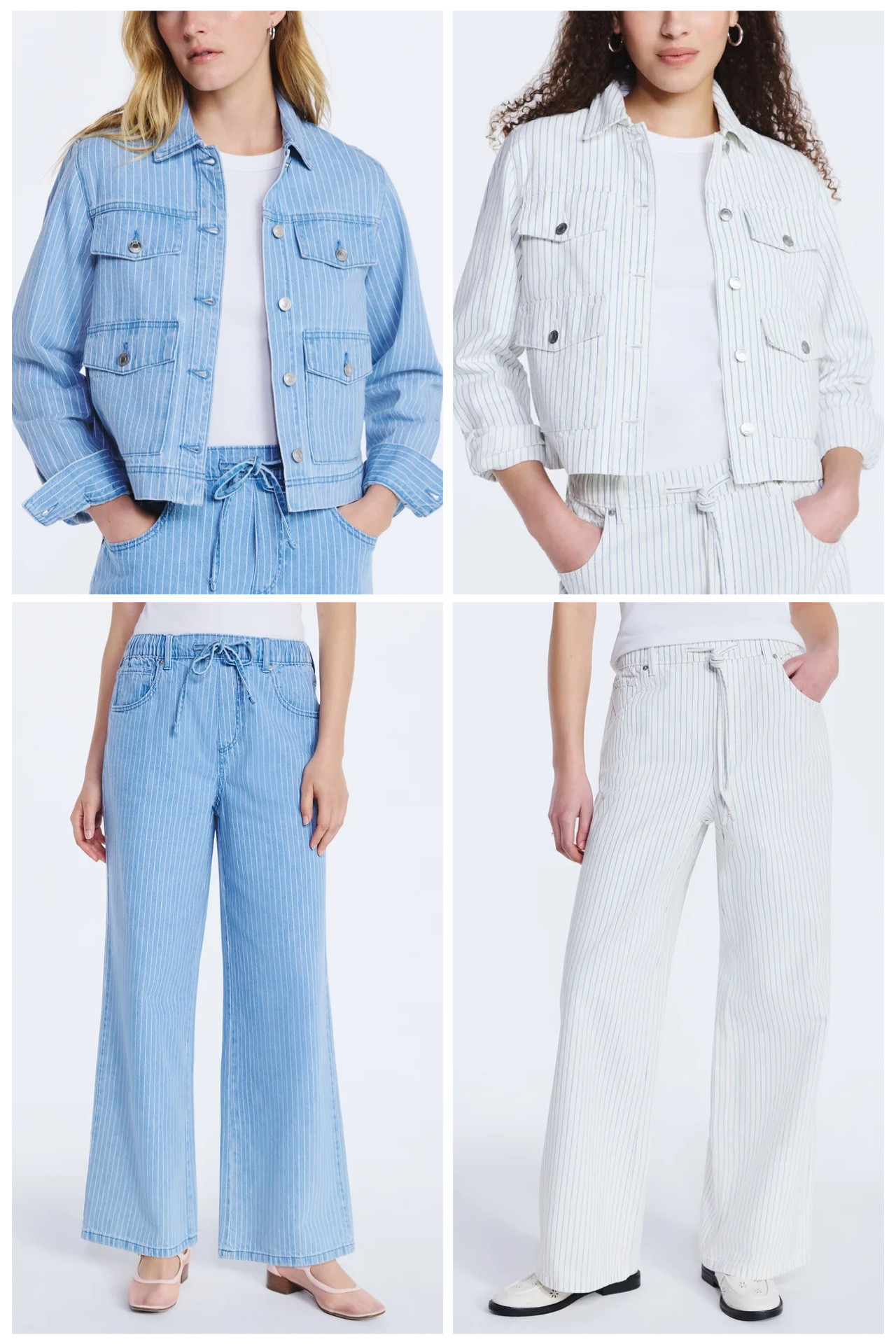 Walmart new arrival, striped jean jacket and jeans 

#LTKmomlife #LTKootd