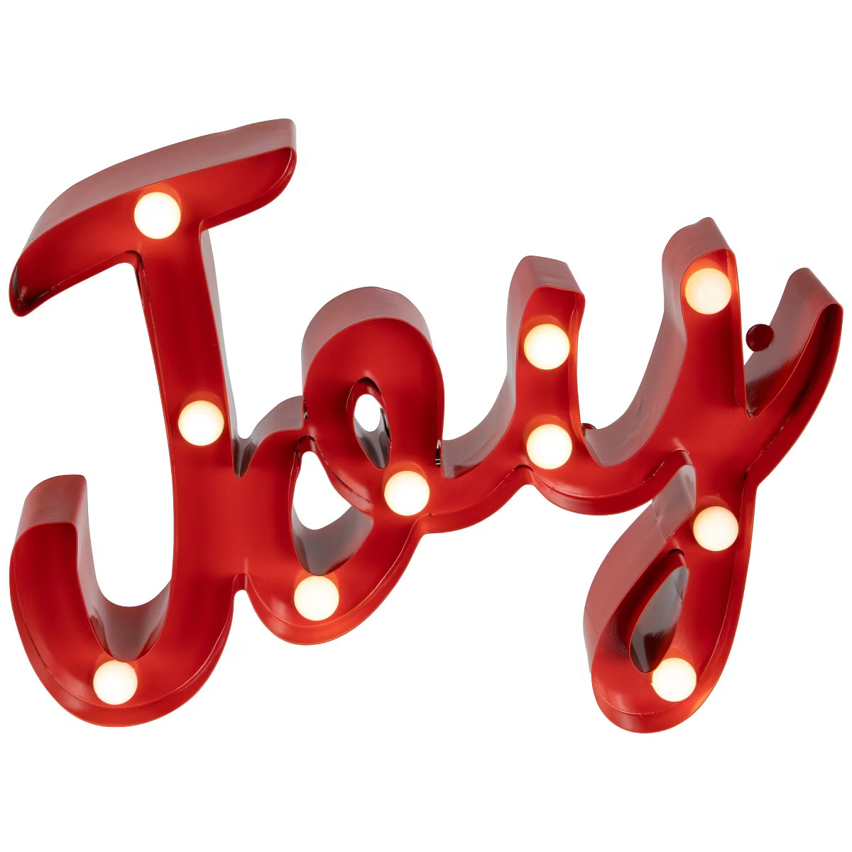 Northlight Lighted "Joy" Christmas Decoration - 11.25" | Target