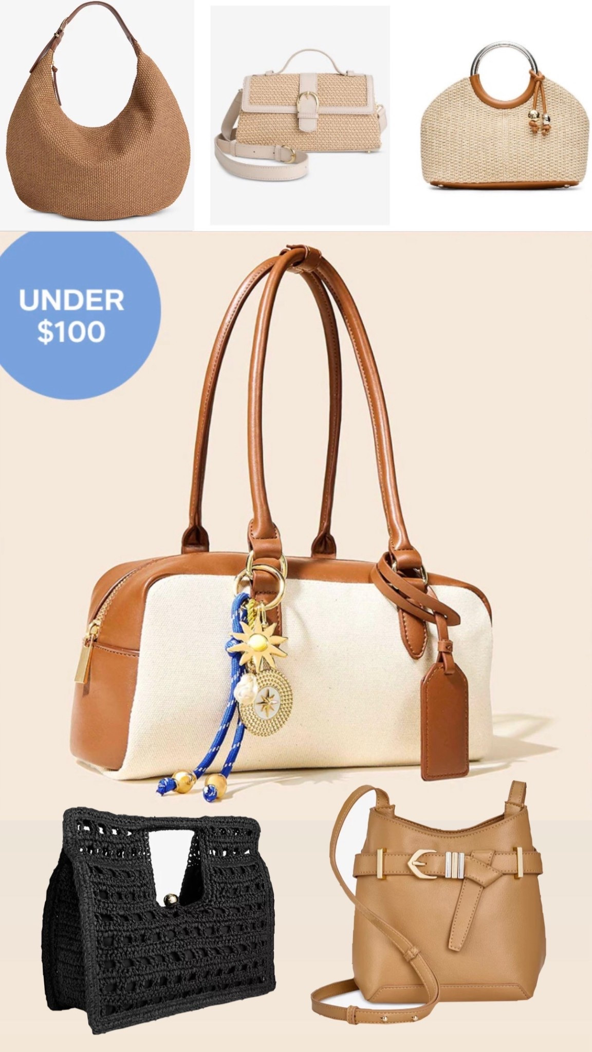 Macy’s handbags under $100

Your bag rotation just got a glow-up!

#springbags #summerstyle #handbags #purse