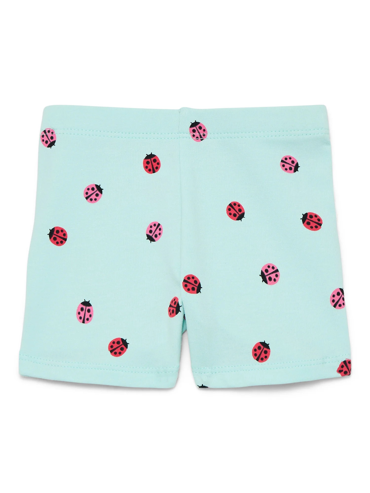 Wonder Nation Baby Girls Bike Shorts, Sizes 0M-24M | Walmart (US)