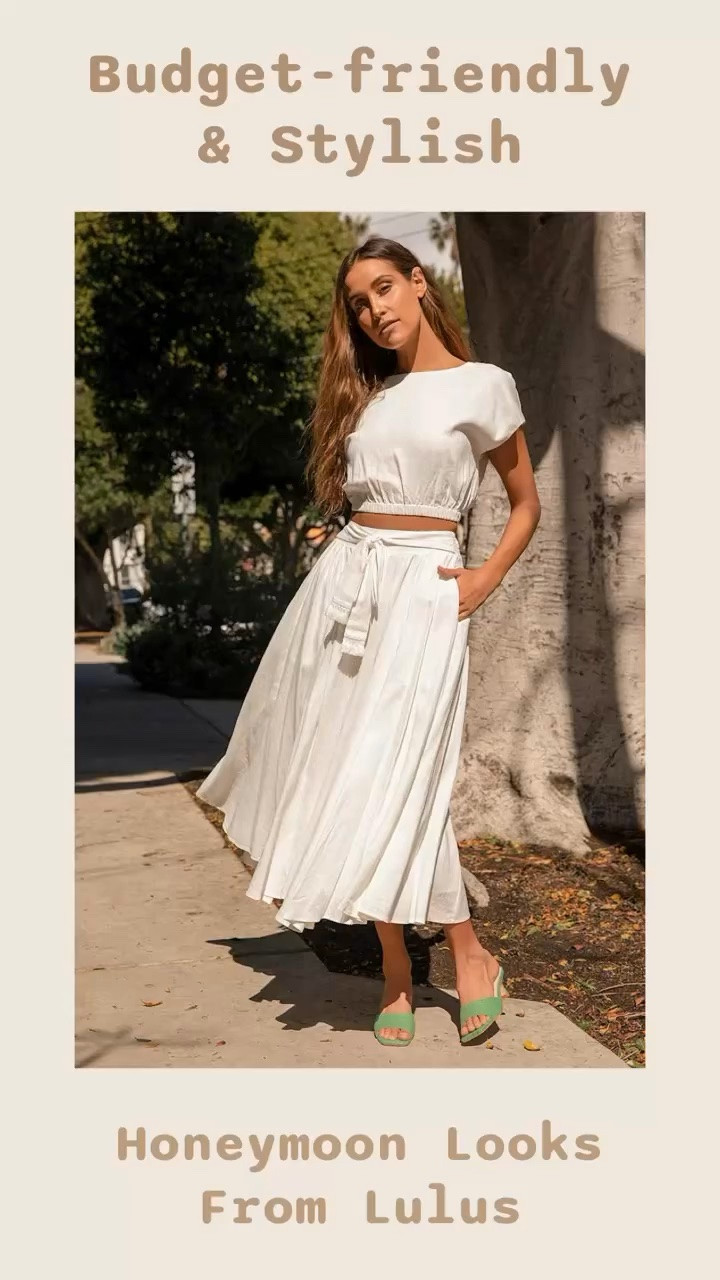 Budget-friendly and stylish honeymoon looks @Lulus 

Summer whites, resort wear 2026, summer dress, summer outfits, date night outfits, white dresses, engagement party outfits, floral print dress, short white sundresses, inexpensive outfits, trendy outfits.

#LTKWedding #LTKSeasonal #LTKTravel