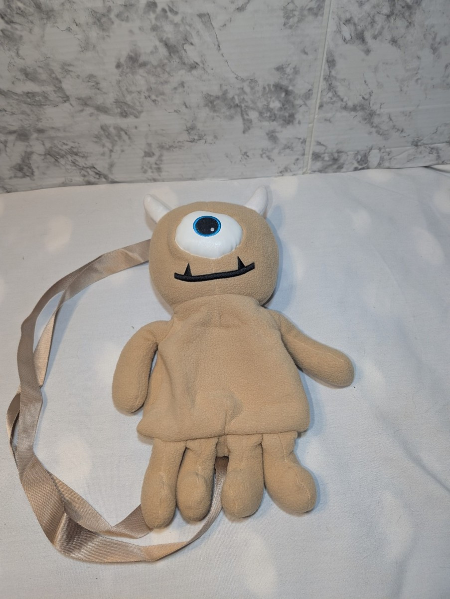 RARE Disney Pixar Monsters Inc Little Mikey Plush Purse Zip Bag Spirit Halloween | eBay US