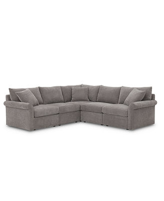 Furniture CLOSEOUT! Wedport 5-Pc. Fabric | Macys (US)