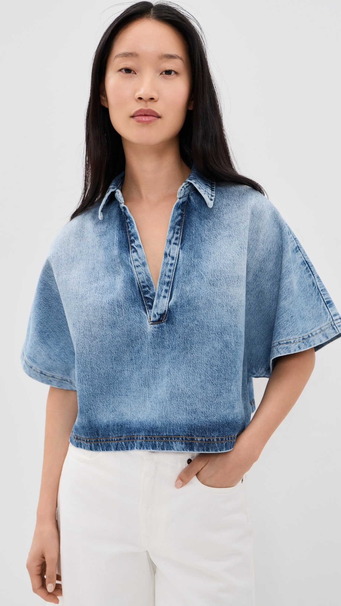 Lotus Denim Shirt | Shopbop