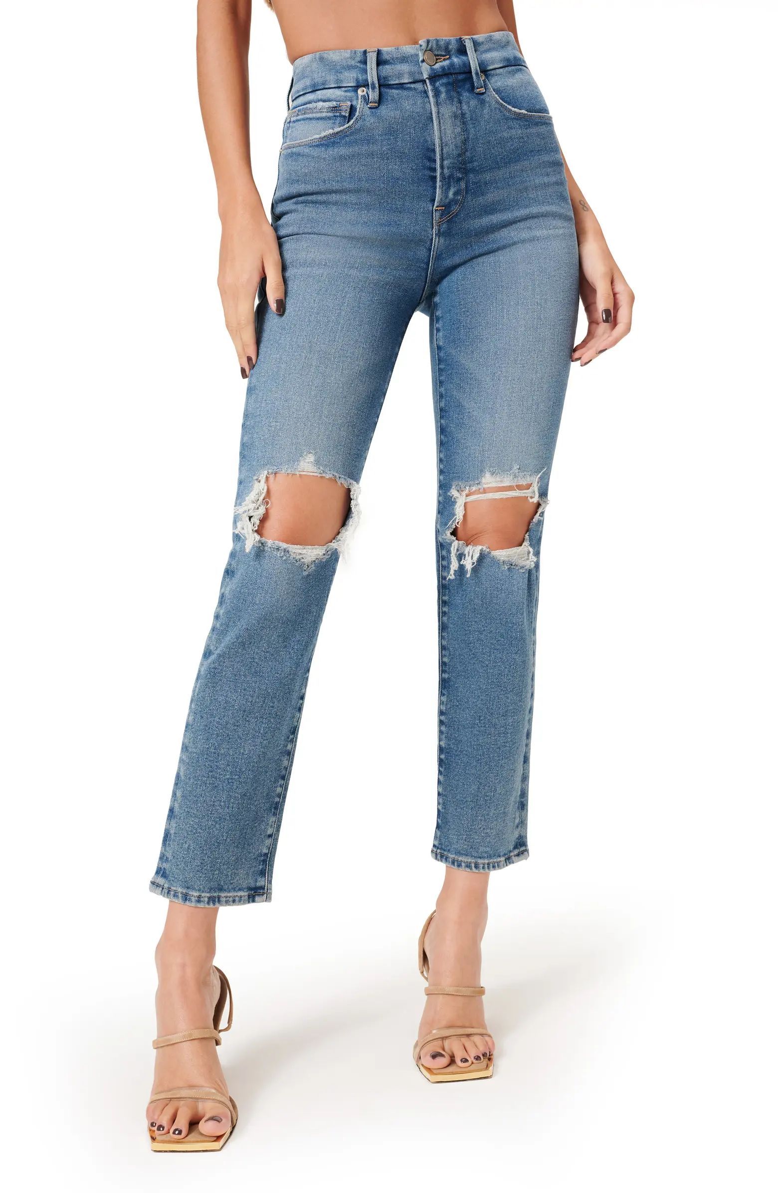 Good American Good Vintage Flare Jeans | Nordstrom | Nordstrom