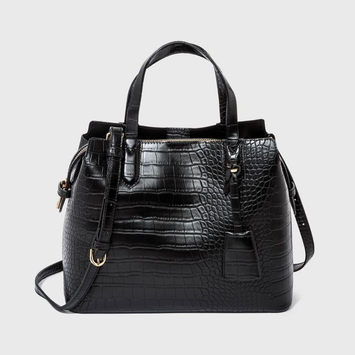 Triple Compartment Satchel Handbag - A New Day™ | Target