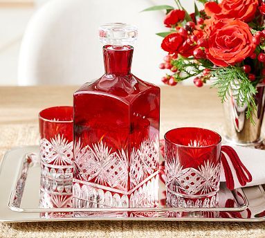 Antique Cut Glass Decanter | Pottery Barn (US)