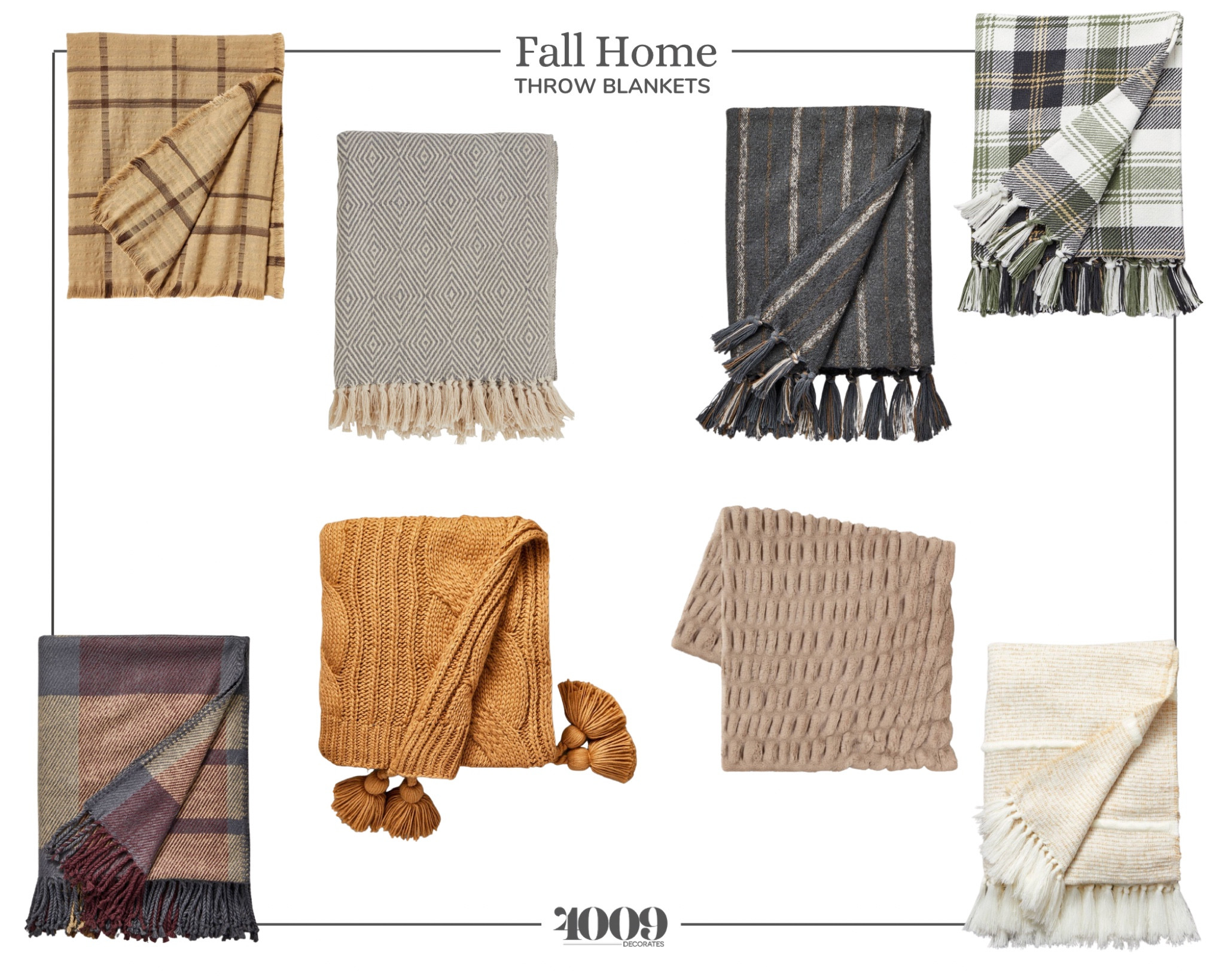 Fall throw blankets for a cozy home

#LTKhome #LTKSeasonal #LTKstyletip