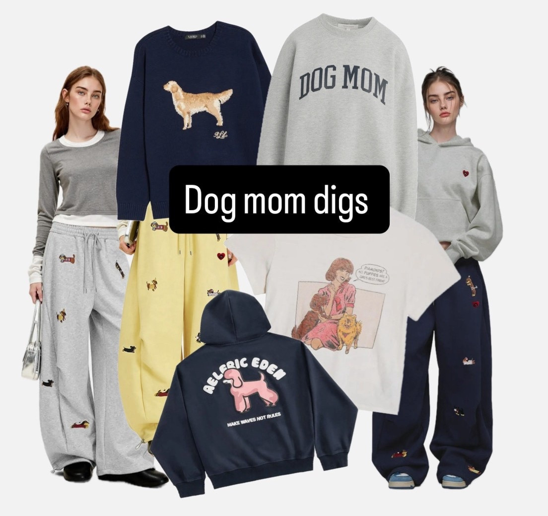 Just a few dog mom “digs” ￼ pun intended 😂🐾