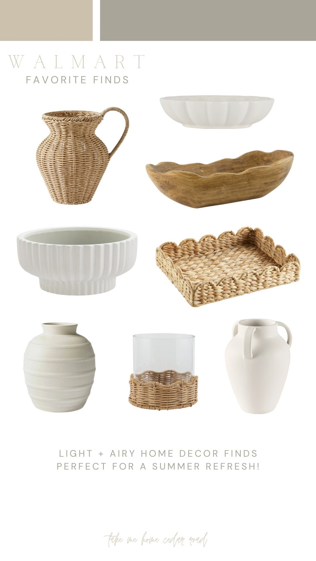 Walmart home decor finds, all so good! 

Vase, decorative tray, decorative bowl, home decor, shelf decor, table decor 

#LTKFindsUnder50 #LTKHome #LTKSaleAlert