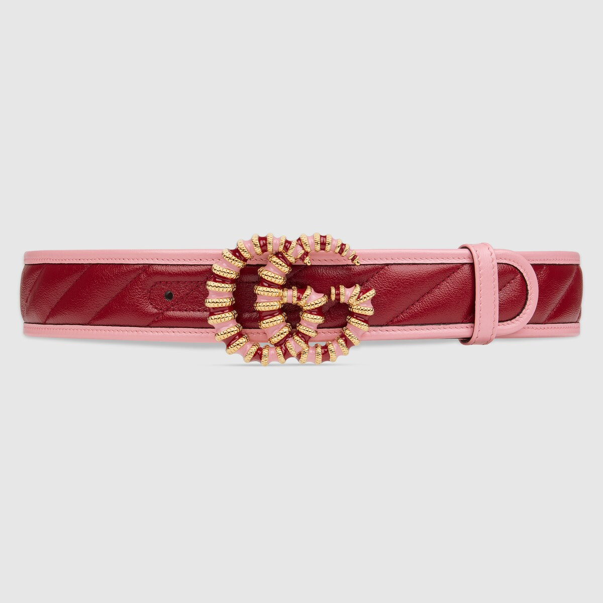 GG Marmont belt with enameled torchon | Gucci (US)