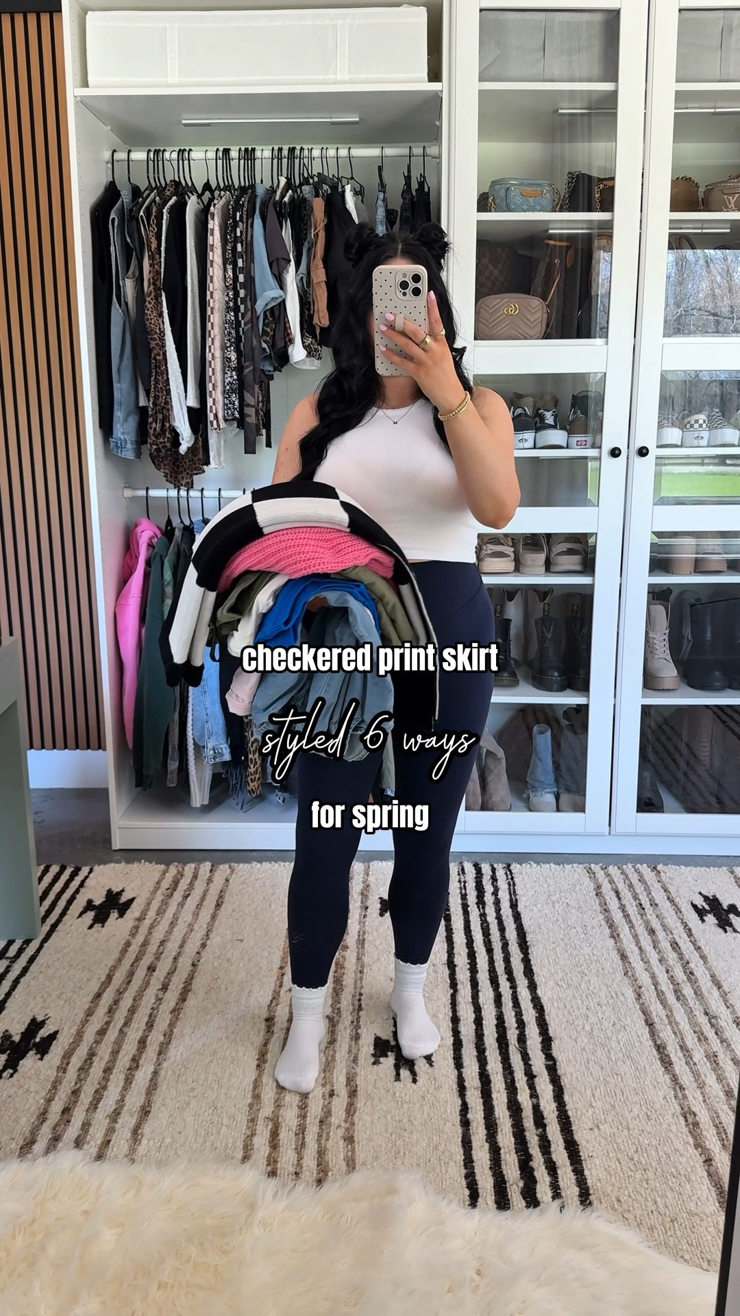 Bump Friendly Checkered Print Skirt Styled 6 Ways for Spring 🖤🤍



#LTKootd #LTKBump