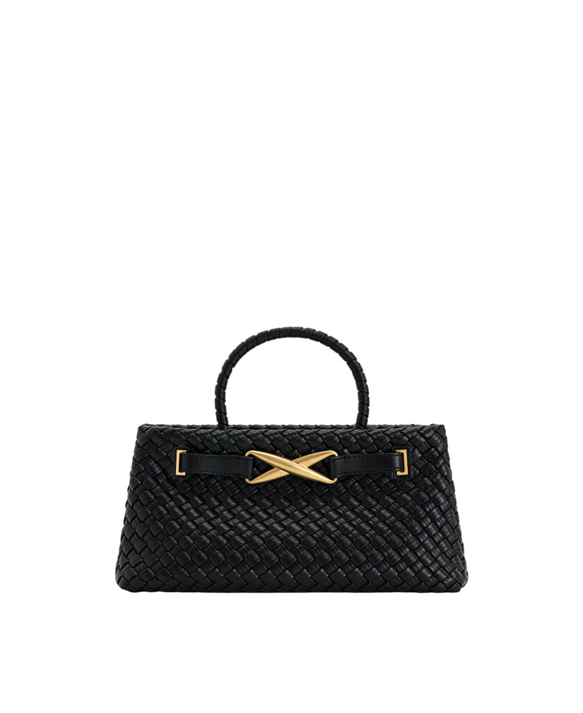 Jw Pei Elora Small Woven Tote Bag - Black | Macy's