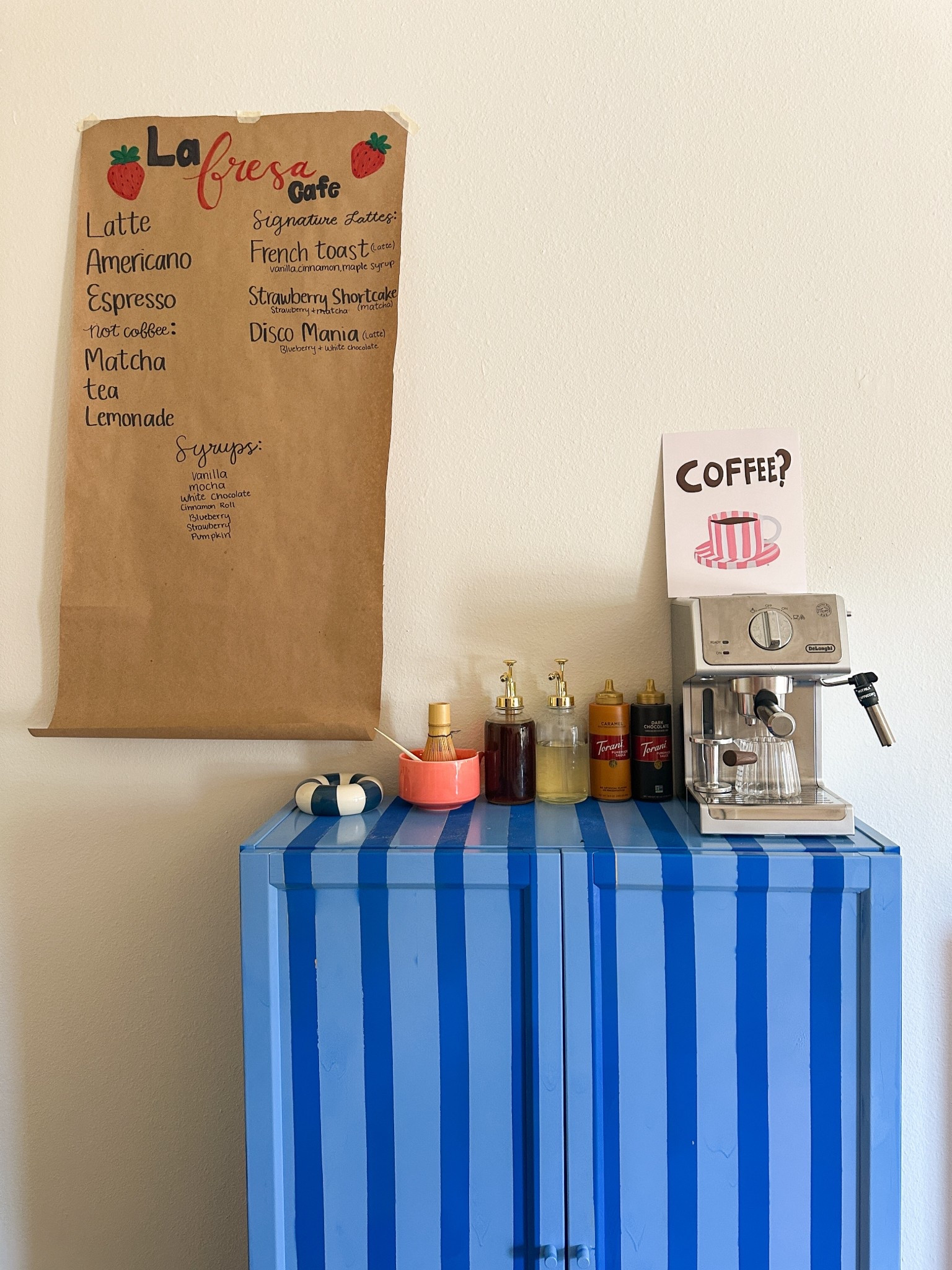 My favorite corner.. the coffee corner! I’ve worked so hard to make this set up possible! 

#LTKmorningroutine #LTKHome