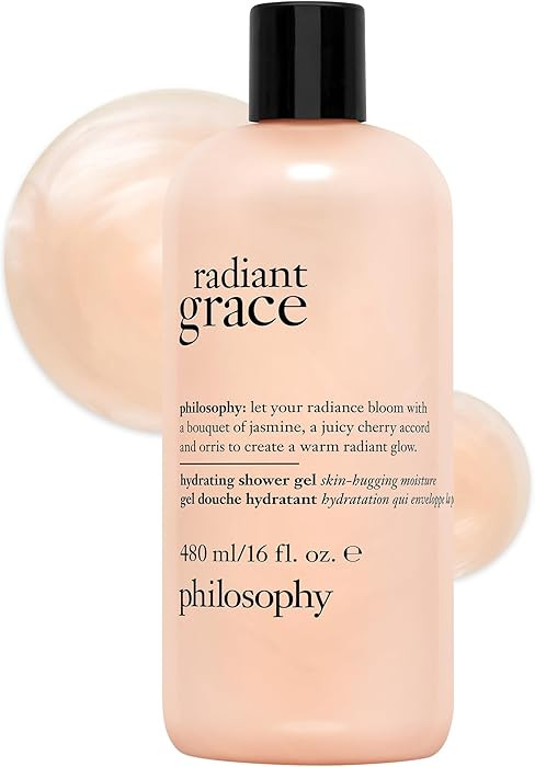 philosophy radiant grace hydrating bath & shower gel- cleanses, soothes & comforts dry skin - wit... | Amazon (US)