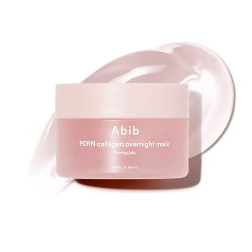 Abib PDRN Collagen Overnight Mask Firming Jelly 2.7 fl oz | Korean Overnight Sleeping Cream Mask Moisturizer for Glass Skin Slugging Niacinamide Centella Peptides (Vegan PDRN/Firming Jelly) | Amazon (US)
