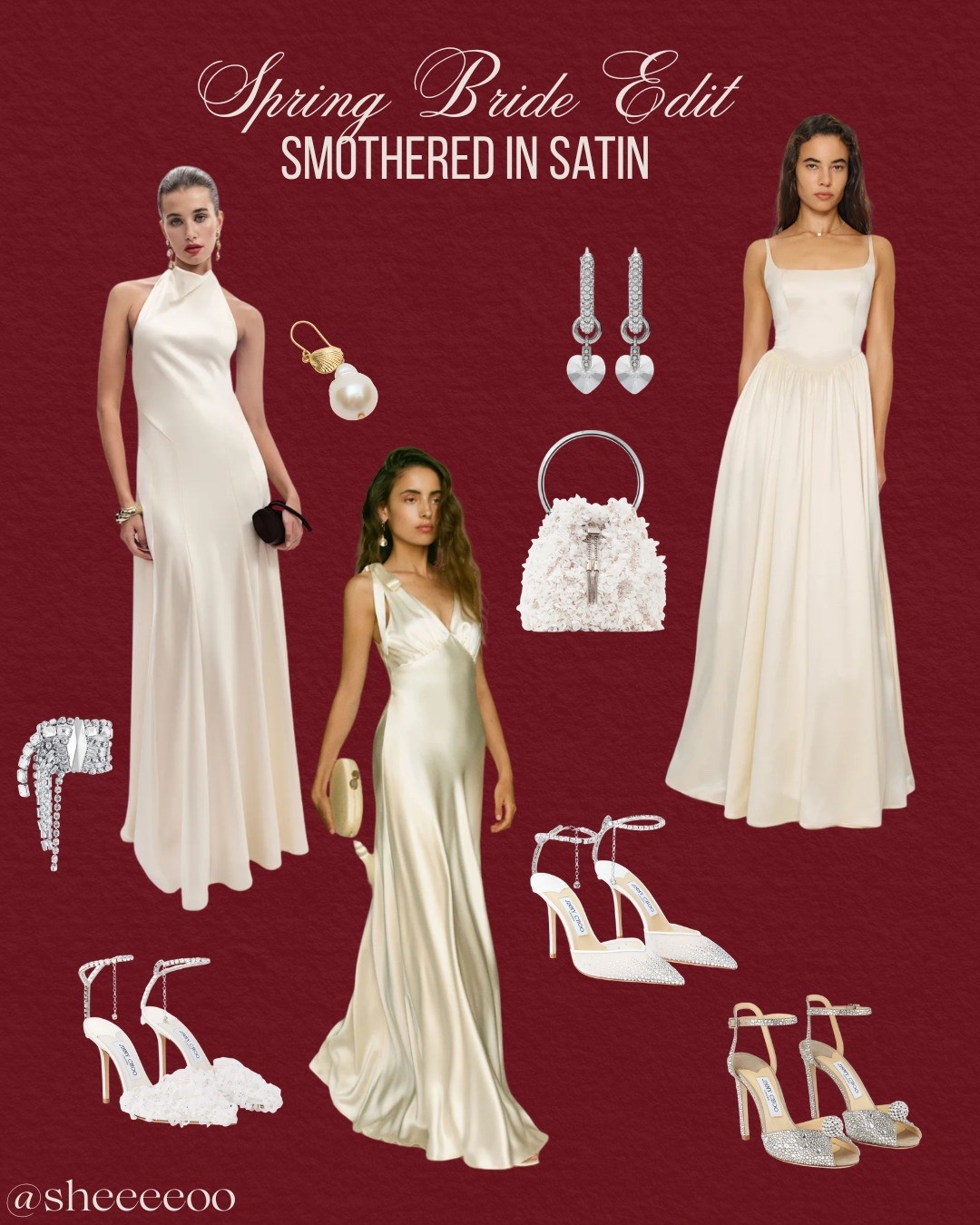 Satin is for the weddings!

#bridal #wedding #uk #us #europe #bridalshoes #bridaljewellery #jewellery #bridaldresses #dress 

#LTKwedding #LTKshoes #LTKstyletip