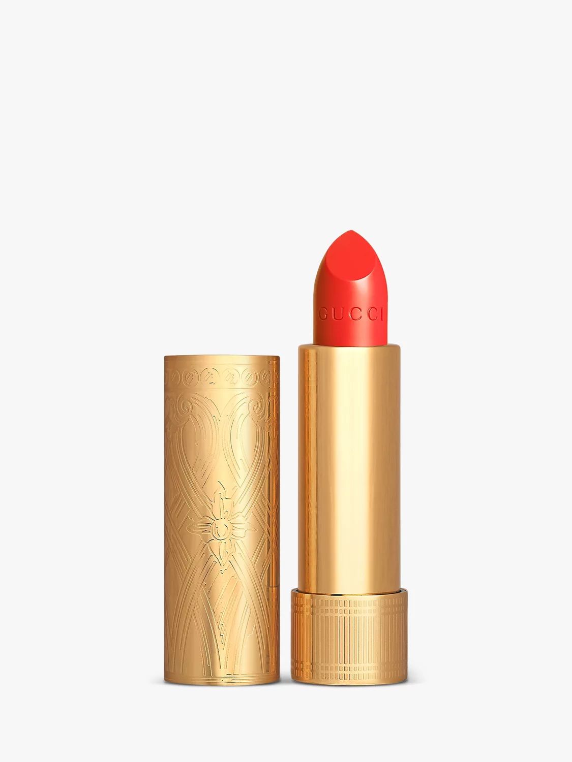 Gucci Rouge À Lèvres Satin Lipstick, 300 Sadie Firelight | John Lewis (UK)