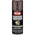 Krylon K02785007 Fusion All-In-One Spray Paint for Indoor/Outdoor Use, Hammered Cocoa Brown, 12 O... | Amazon (US)