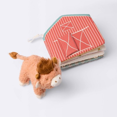 Interactive Soft Book and Plush Toy - Farm Life - Cloud Island™ | Target