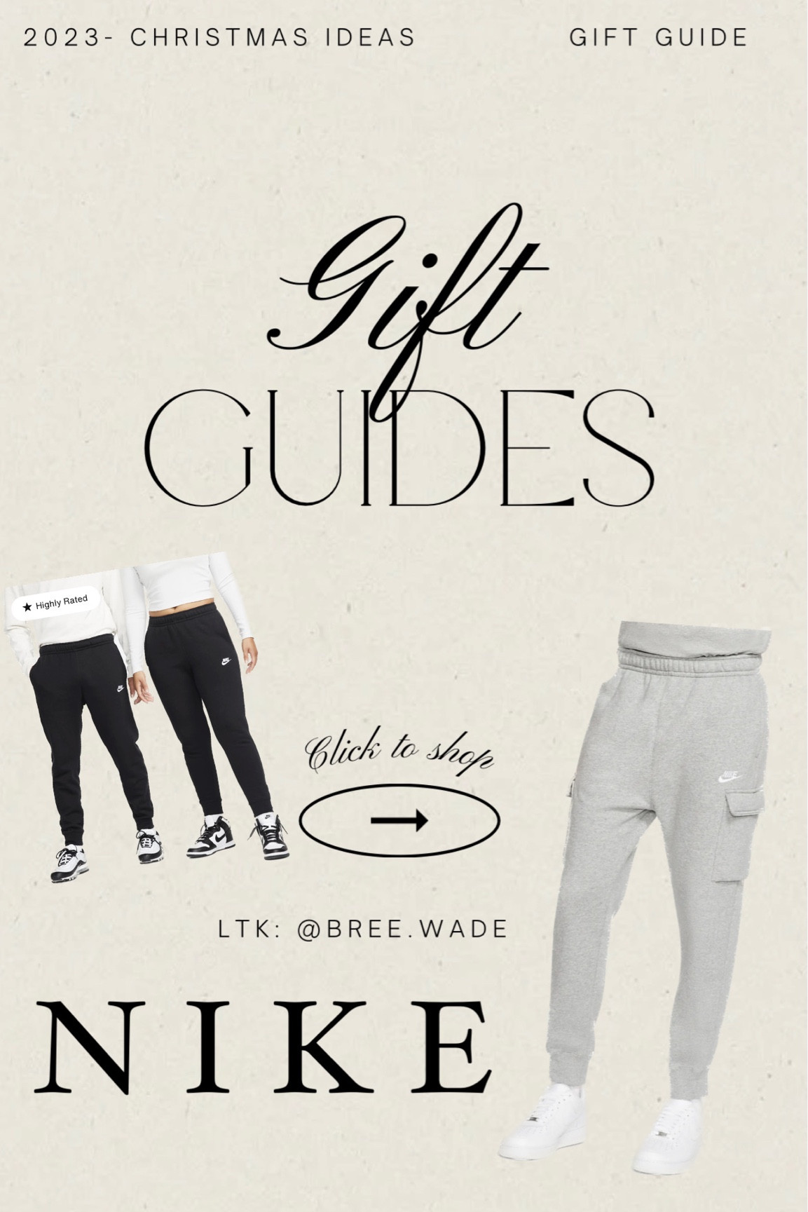 NIKE gift guide: these sweatpant joggers are too comfy for men or women

#LTKSeasonal #LTKGiftGuide #LTKHoliday