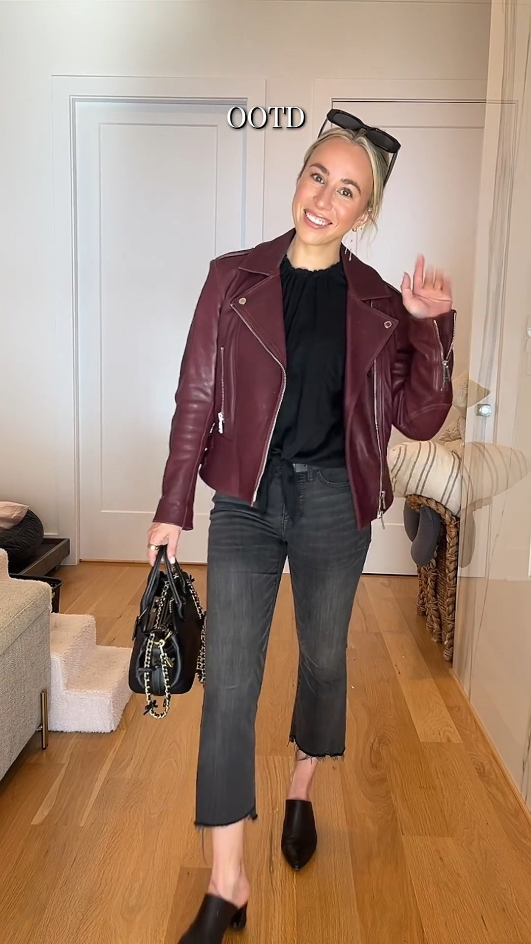 Cozy but elevated ✨ Today’s OOTD is all neutrals, textures, and my favorite pop of deep plum leather. Linked everything (or similar!) for you 🤎
•
•
•
gray madewell cropped jeans
madewell cropped denim outfit
madewell ootd winter
bella dahl black tie front top
bella dahl blouse outfit
black tie front shirt outfit
amazon black and gold belt
gold buckle belt outfit
agl black block heel clogs
agl pointed toe clog heels
black block heel outfit ideas
coach shoulder bag
coach everyday bag
tiktok sunnies
tiktok shop earring stack
everyday jewelry stack
maybelline lip glaze berry haze
berry haze lip gloss review
bellstaff leather jacket
bellstaff burgundy leather jacket
plum leather jacket outfit
dark purple leather jacket style
neutral outfit ideas 2025
winter outfit aesthetic
casual chic outfit inspo
elevated everyday style
minimal chic winter outfits
north carolina winter outfit
fall to winter outfit transition
brown and black outfit idea
neutral wardrobe essentials
ltk winter fashion
ltk fall outfits
ltk everyday style
what to wear in winter nc
casual errand outfit ideas
weekend outfit inspo
classic jeans and heels outfit

#LTKootd #LTKgrwm #LTKFindsUnder50