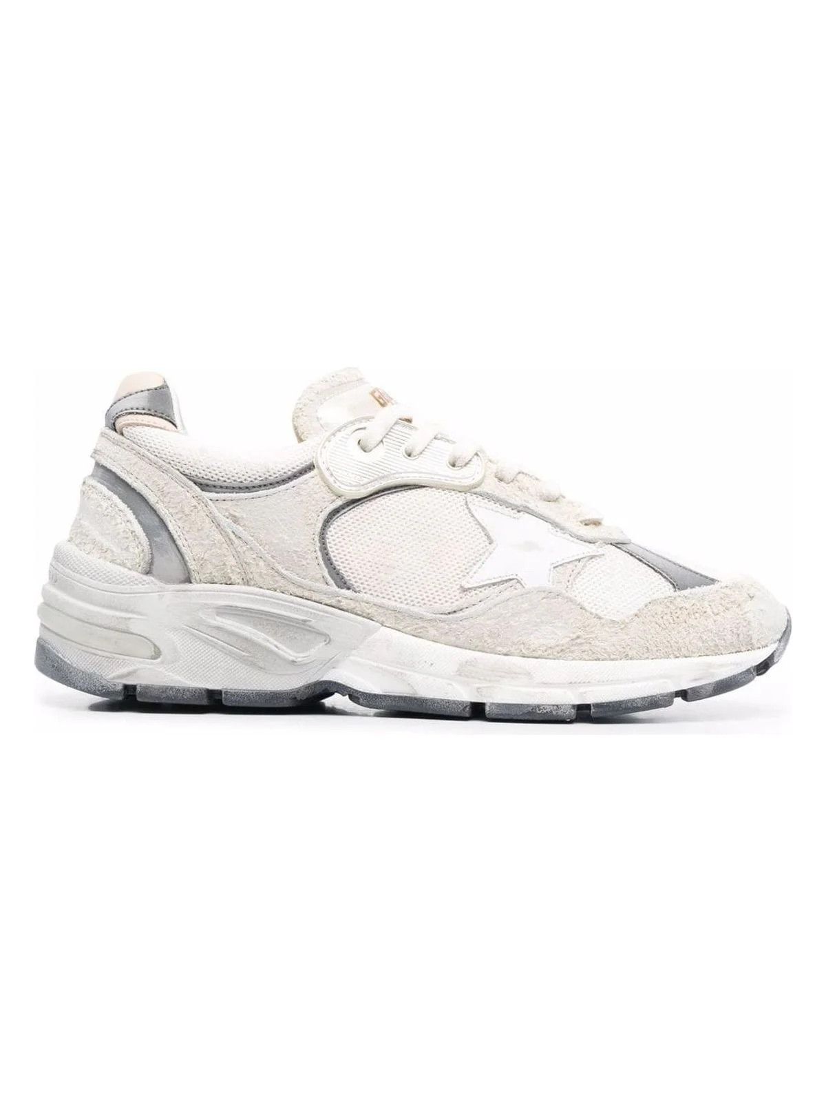 Golden Goose Women's Dad-Star Sneakers in White | Size 35 | GWF00199F00215680185 | LOZURI