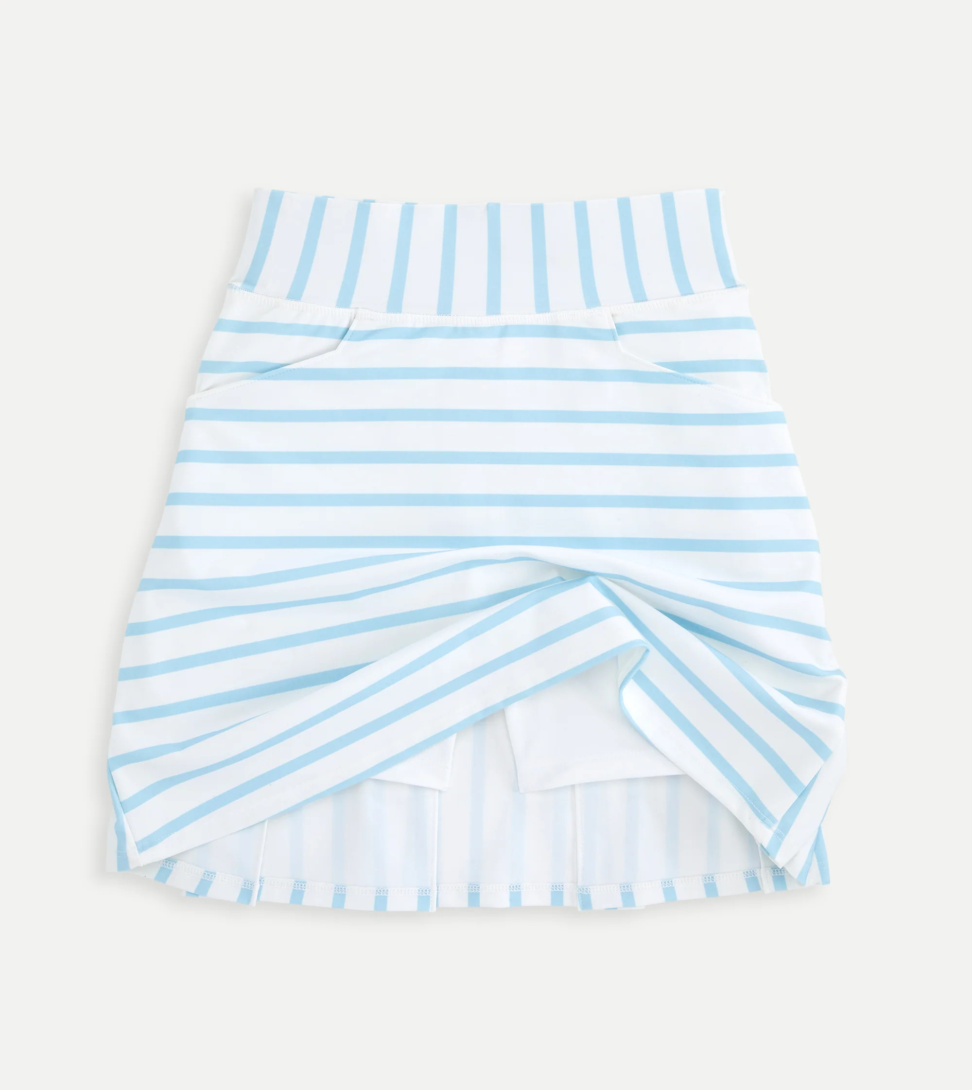 Renwick Stripe Pleat Back Skort | Renwick