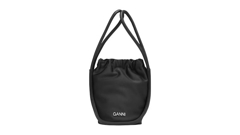 Ganni Knot Mini Bag Black | StockX
