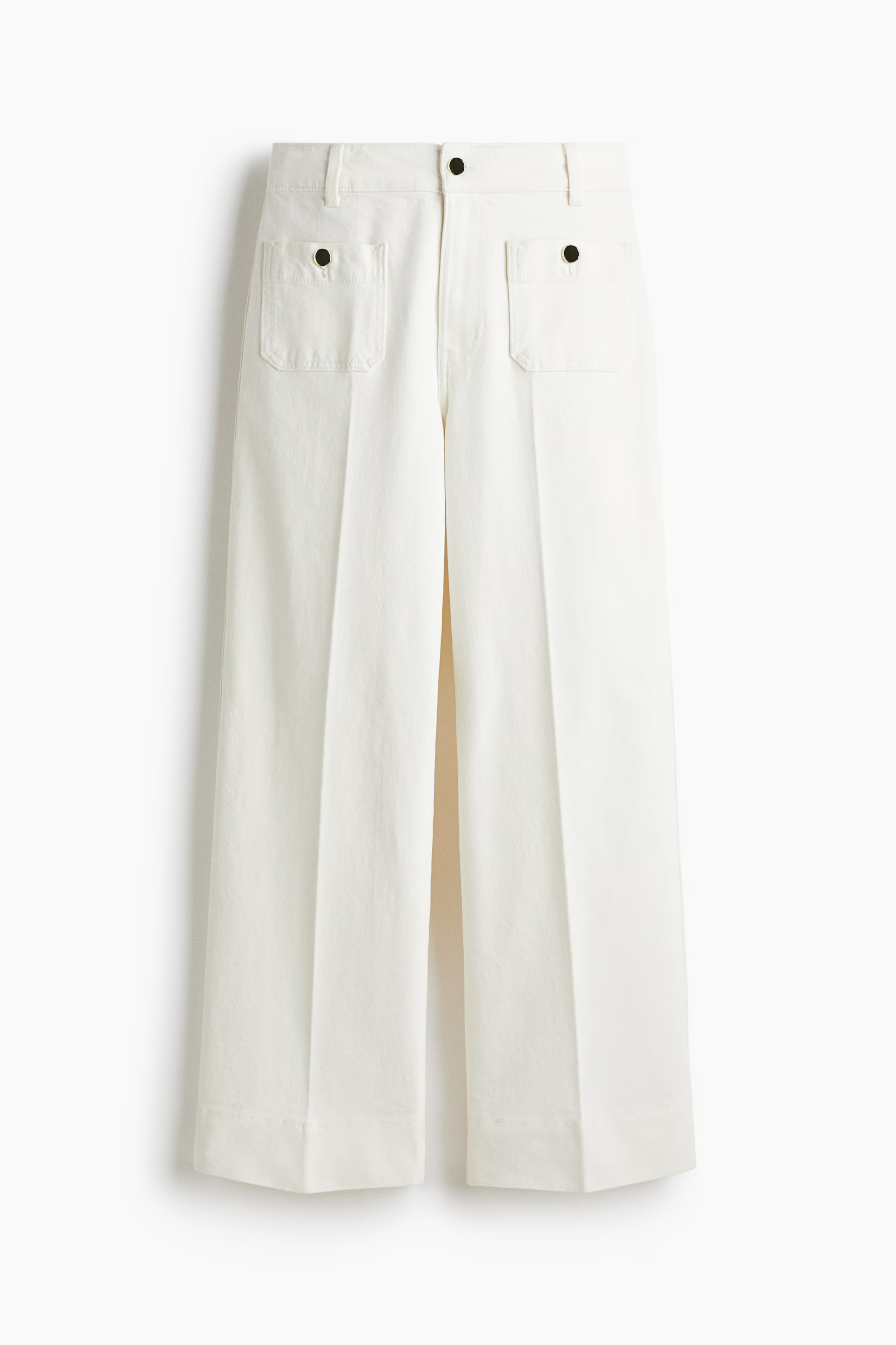 Wide High Ankle Jeans | H&M (UK, MY, IN, SG, PH, TW, HK)