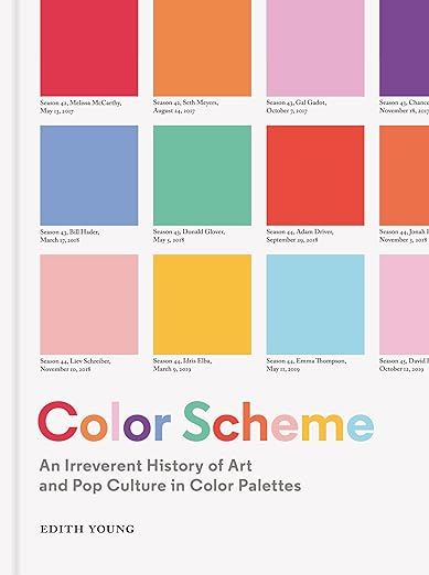Color Scheme: An Irreverent History of Art and Pop Culture in Color Palettes | Amazon (US)