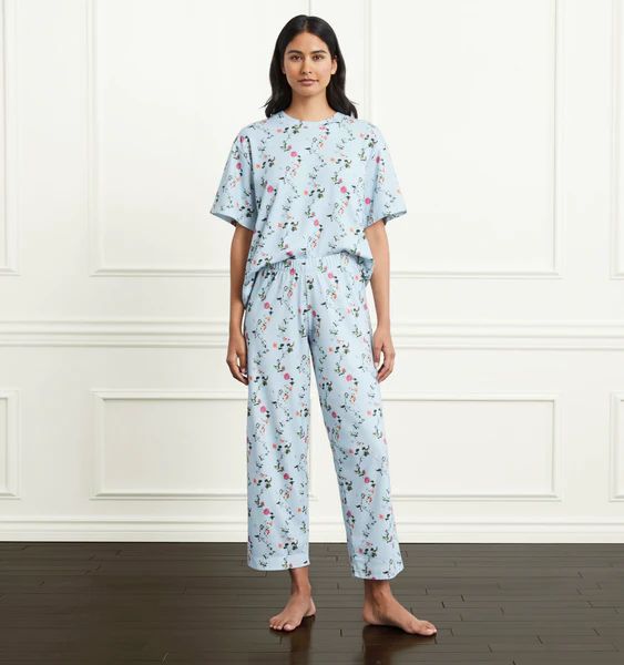 The Alice Sleep Pants - Pond Floral | Hill House Home