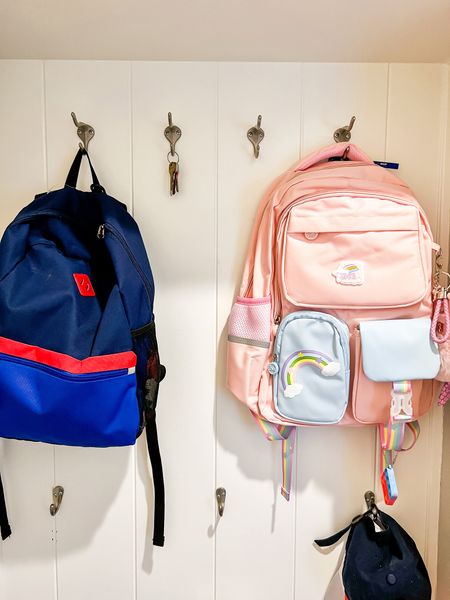 Back to school routines! 
Backpacks are cleaned and packed with school supplies for the first day of school in just 2 weeks. 

#LTKfamily #LTKkids #LTKBacktoSchool