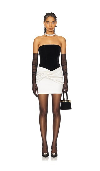 NBD The Roxanne Mini Dress in Black. - size M | Revolve Clothing (Global)