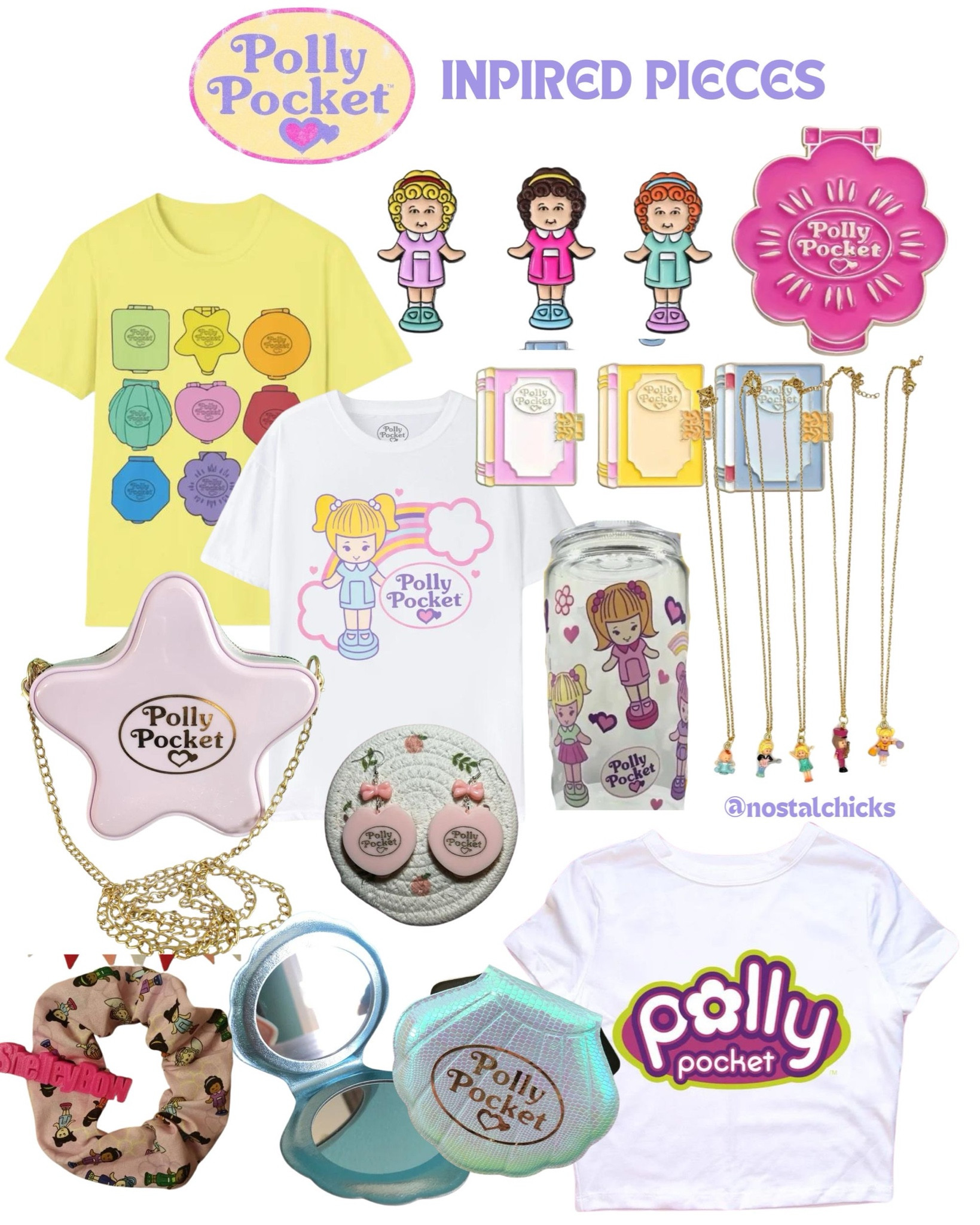 Polly Pocket items 
#pollypocket #nostalgia #nostalgic #90s #2000s
