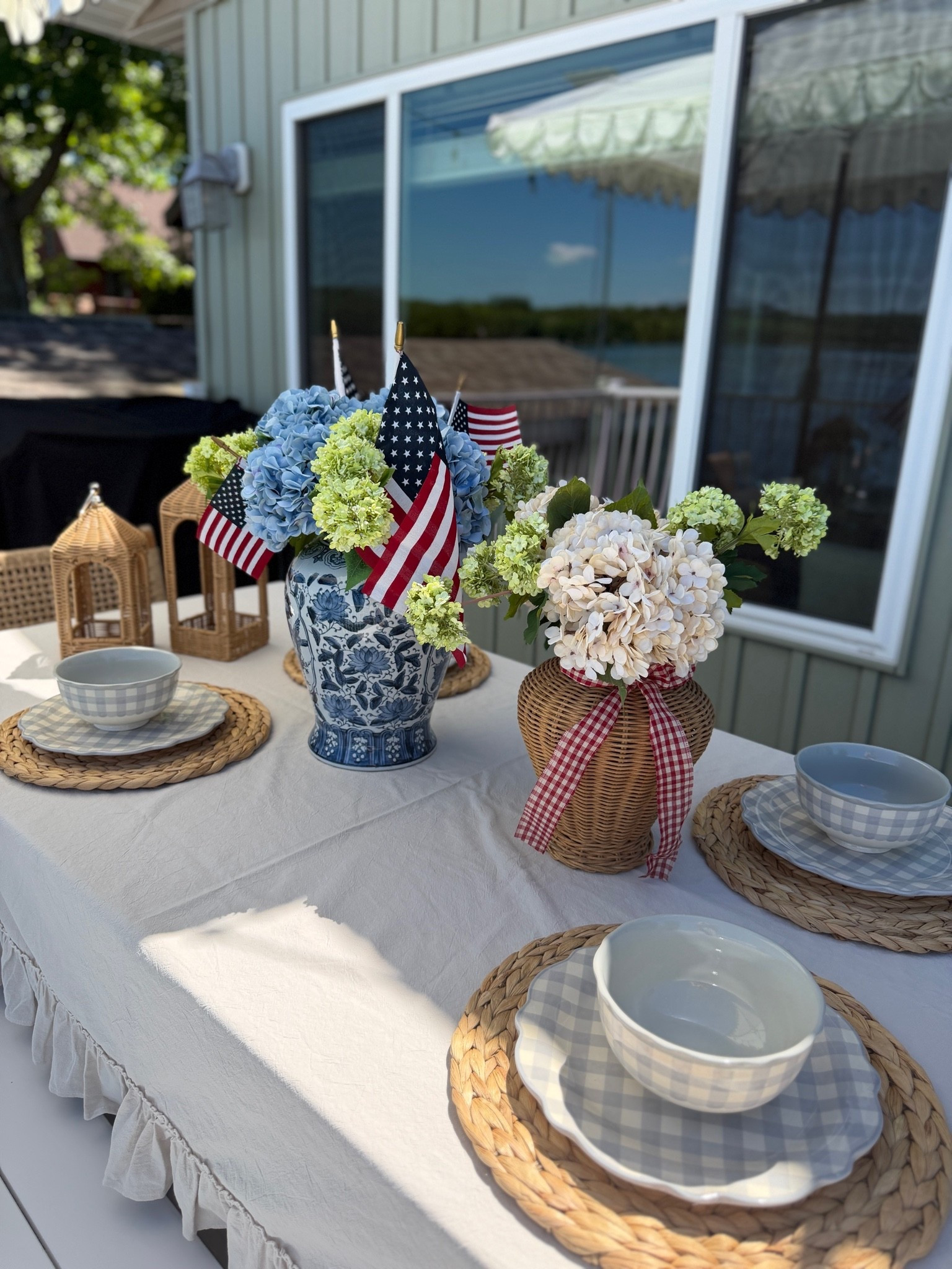 4th of July centerpiece! This blue ginger jar is such a great price at 59% off! It’s huge! Americana home decor, hosting

#LTKHome #LTKSaleAlert