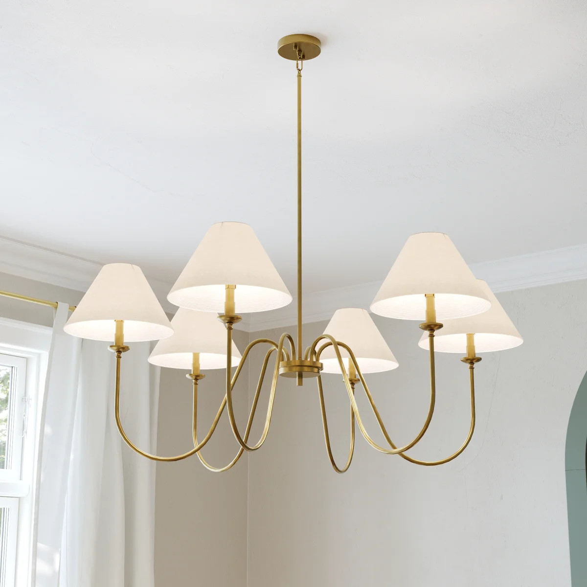 6 - Light Dimmable Classic / Traditional Chandelier | Wayfair North America