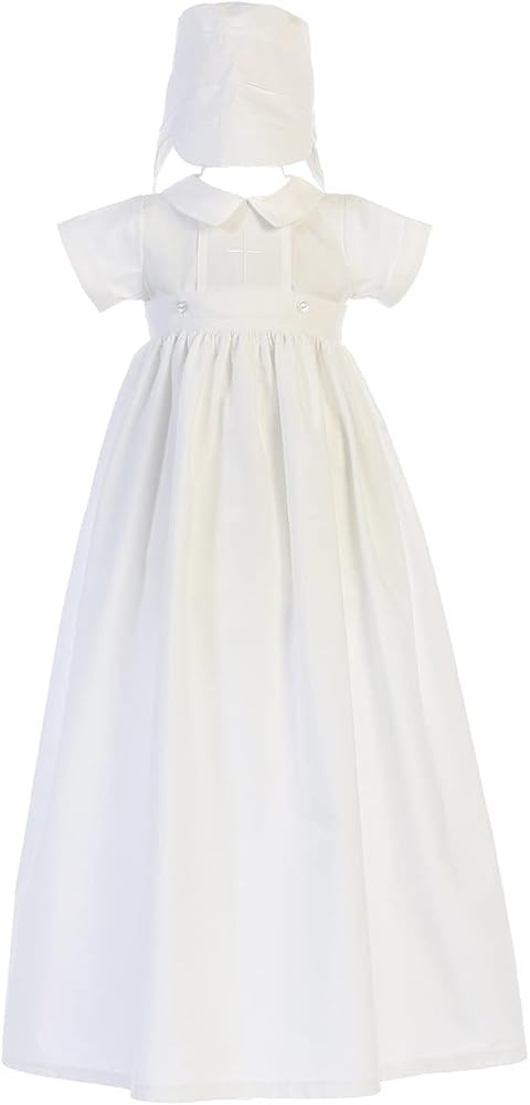 Baptism outfits for Boys, Baby Boy Christening Outfit, Baptismal Clothes Cotton Romper Gowns, Rop... | Amazon (US)