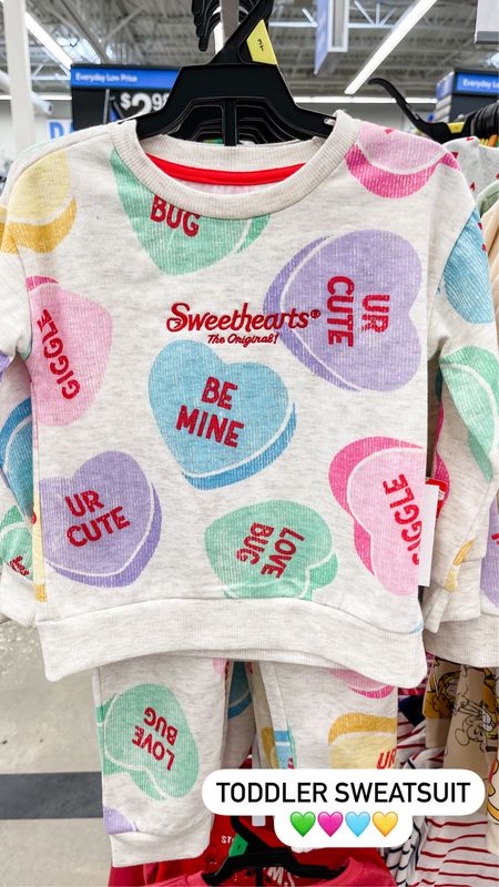 Sweetheart Toddler Sweatsuit🩷
Walmart fashion
Walmart kids 
Valentines toddler sweatsuit 
Valentine’s Day toddler outfit 

#LTKkids