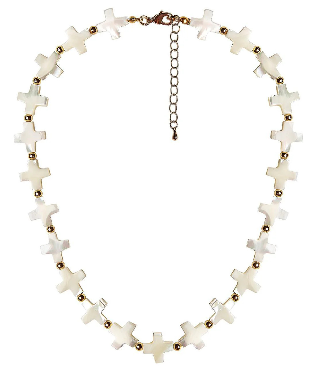 Diana Necklace - All Cross Pearl | Lisi Lerch Inc